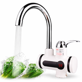 Electric Hot Water Faucet 360° Heater - Fast Heating Tap Water Heater with LED