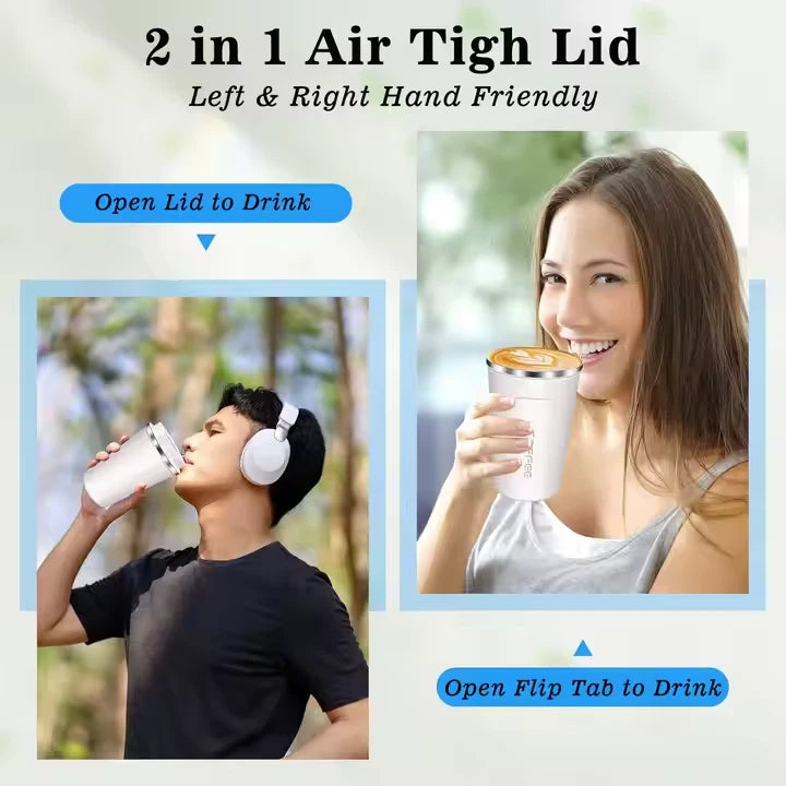 500ml Smart Temperature Display Coffee Mug ☕ | Premium Stainless Steel