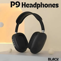 P9 Wireless Bluetooth Headphones – Deep Bass, Foldable Design with 5 Stylish Color Options