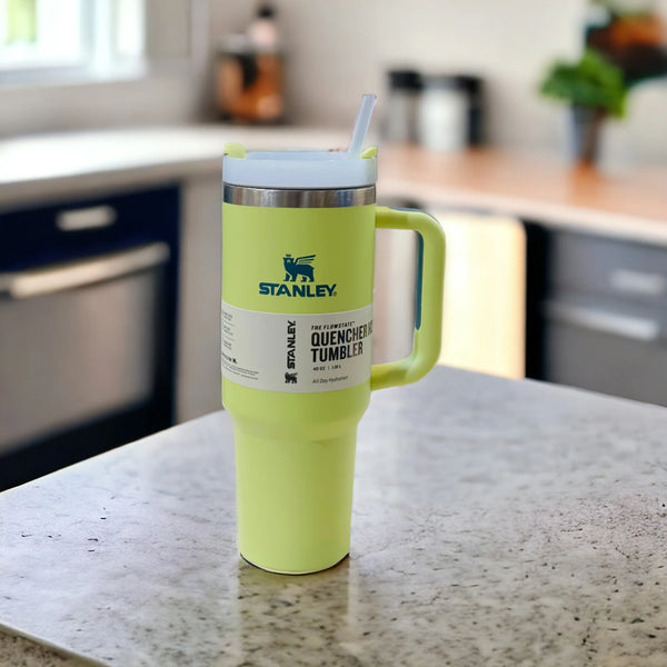 Stanley Stainless Steel Tumbler – 40oz Parrot Green Leakproof Travel Cup