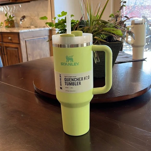 Stanley Stainless Steel Tumbler – 40oz Parrot Green Leakproof Travel Cup